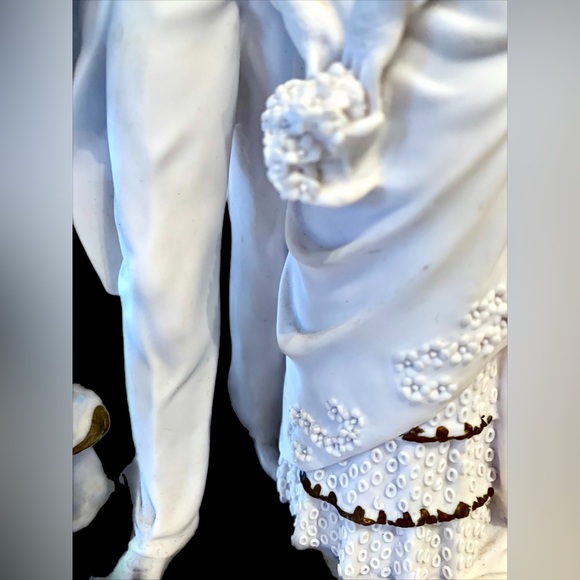 Giuseppe Armani Bride Groom Figurine Wedding Statue Italian Porcelain 1988 - Picture 12 of 15